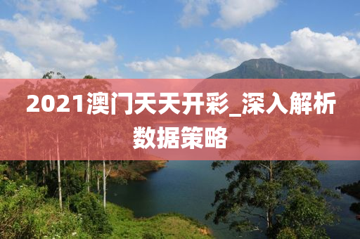 2021澳门天天开彩_深入解析数据策略