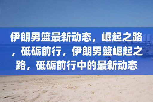 伊朗男篮最新动态，崛起之路，砥砺前行，伊朗男篮崛起之路，砥砺前行中的最新动态