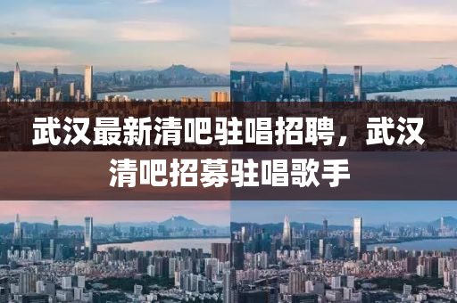 武汉最新清吧驻唱招聘，武汉清吧招募驻唱歌手