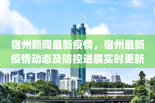 宿州新闻最新疫情，宿州最新疫情动态及防控进展实时更新