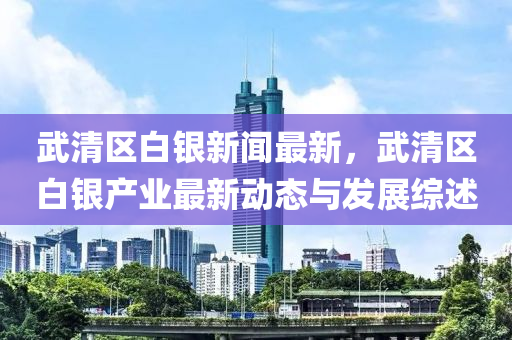 武清区白银新闻最新，武清区白银产业最新动态与发展综述