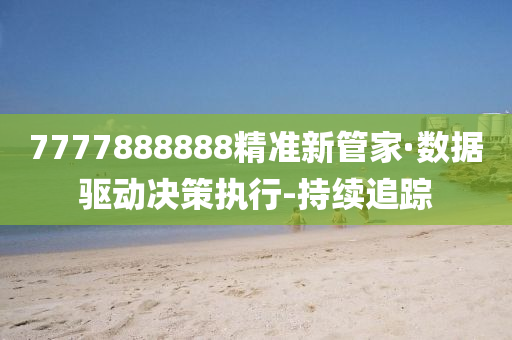 7777888888精准新管家·数据驱动决策执行-持续追踪