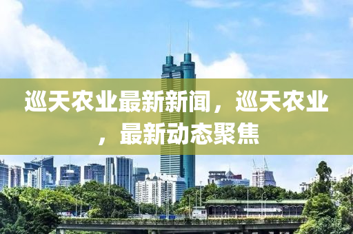 巡天农业最新新闻，巡天农业，最新动态聚焦