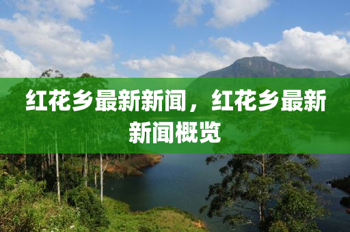 红花乡最新新闻，红花乡最新新闻概览