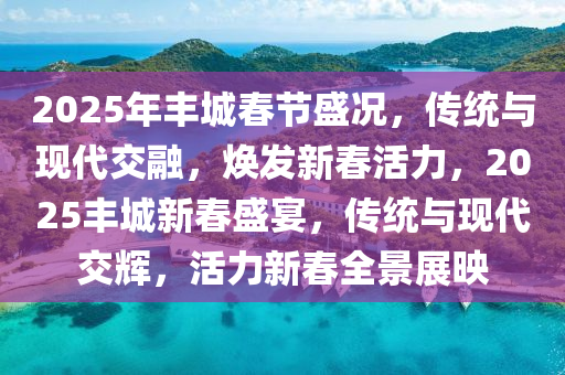 2025年丰城春节盛况，传统与现代交融，焕发新春活力，2025丰城新春盛宴，传统与现代交辉，活力新春全景展映