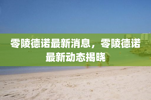零陵德诺最新消息，零陵德诺最新动态揭晓