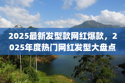 2025最新发型款网红爆款，2025年度热门网红发型大盘点
