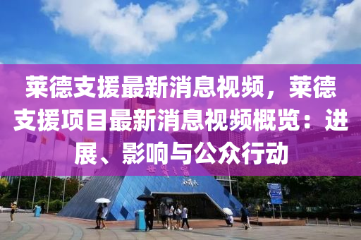 莱德支援最新消息视频，莱德支援项目最新消息视频概览：进展、影响与公众行动