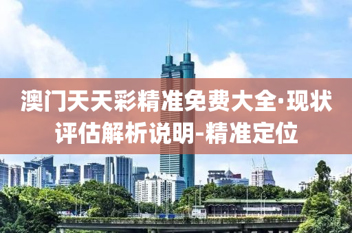 澳门天天彩精准免费大全·现状评估解析说明-精准定位