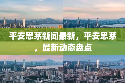 平安思茅新闻最新，平安思茅，最新动态盘点