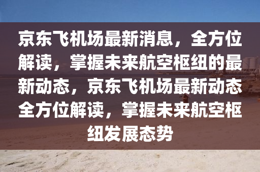 京东飞机场最新消息，全方位解读，掌握未来航空枢纽的最新动态，京东飞机场最新动态全方位解读，掌握未来航空枢纽发展态势