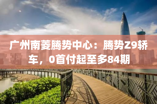 广州南菱腾势中心：腾势Z9轿车，0首付起至多84期