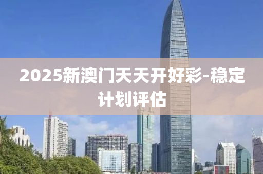2025新澳门天天开好彩-稳定计划评估