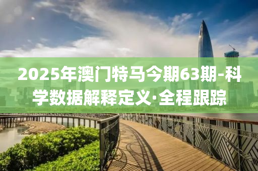 2025年澳门特马今期63期-科学数据解释定义·全程跟踪
