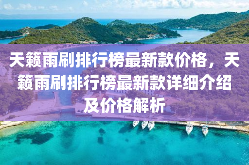 天籁雨刷排行榜最新款价格，天籁雨刷排行榜最新款详细介绍及价格解析