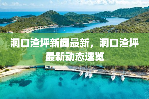 洞口渣坪新闻最新，洞口渣坪最新动态速览
