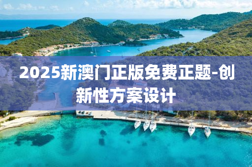 2025新澳门正版免费正题-创新性方案设计