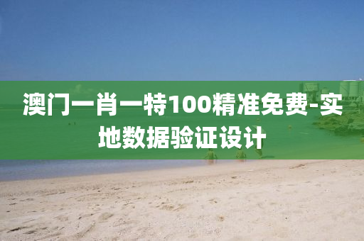澳门一肖一特100精准免费-实地数据验证设计