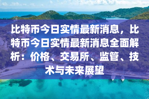 比特币今日实情最新消息，比特币今日实情最新消息全面解析：价格、交易所、监管、技术与未来展望