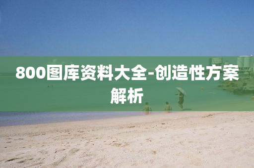 800图库资料大全-创造性方案解析