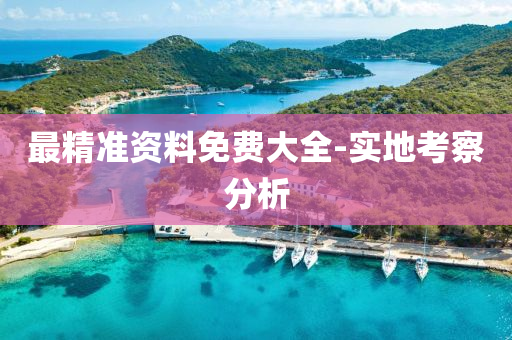 最精准资料免费大全-实地考察分析