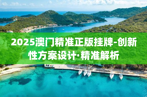 2025澳门精准正版挂牌-创新性方案设计·精准解析