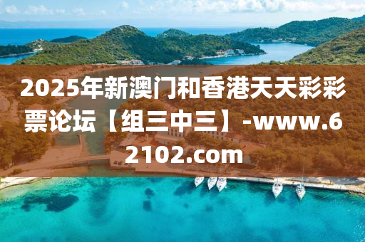 2025年新澳门和香港天天彩彩票论坛【组三中三】-www.62102.com