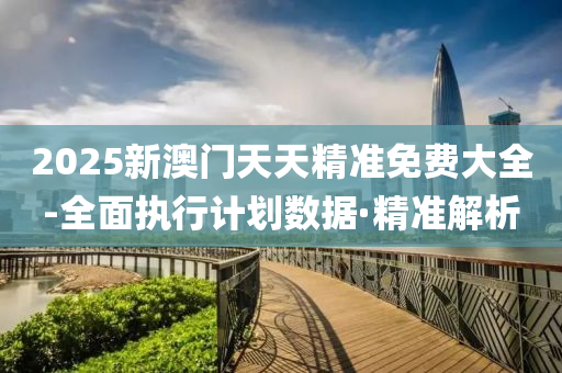 2025新澳门天天精准免费大全-全面执行计划数据·精准解析