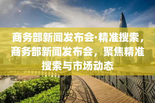 商务部新闻发布会·精准搜索，商务部新闻发布会，聚焦精准搜索与市场动态
