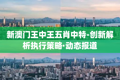 新澳门王中王五肖中特-创新解析执行策略·动态报道