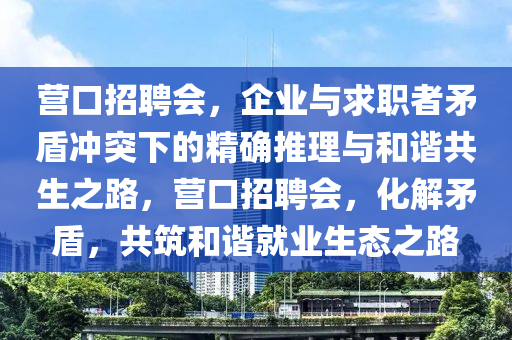 营口招聘会，企业与求职者矛盾冲突下的精确推理与和谐共生之路，营口招聘会，化解矛盾，共筑和谐就业生态之路
