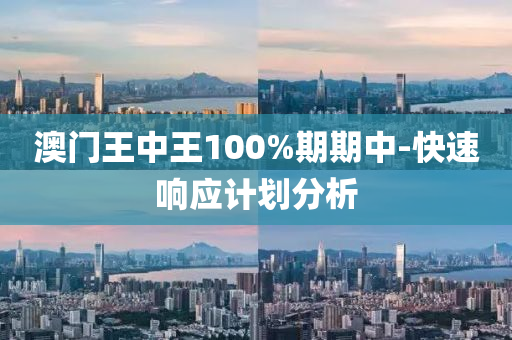 澳门王中王100%期期中-快速响应计划分析