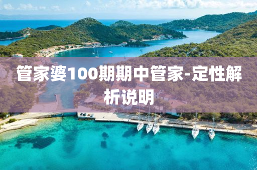 管家婆100期期中管家-定性解析说明