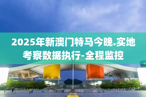 2025年新澳门特马今晚.实地考察数据执行-全程监控