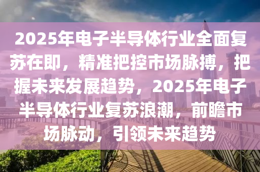 2025年电子半导体行业全面复苏在即，精准把控市场脉搏，把握未来发展趋势，2025年电子半导体行业复苏浪潮，前瞻市场脉动，引领未来趋势