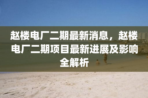 赵楼电厂二期最新消息，赵楼电厂二期项目最新进展及影响全解析