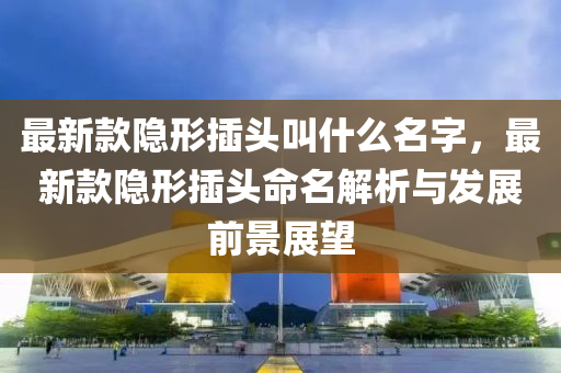 最新款隐形插头叫什么名字，最新款隐形插头命名解析与发展前景展望