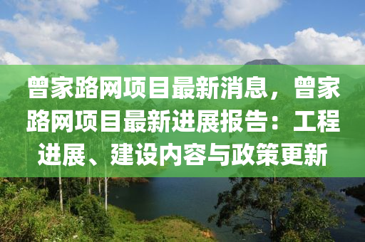 曾家路网项目最新消息，曾家路网项目最新进展报告：工程进展、建设内容与政策更新