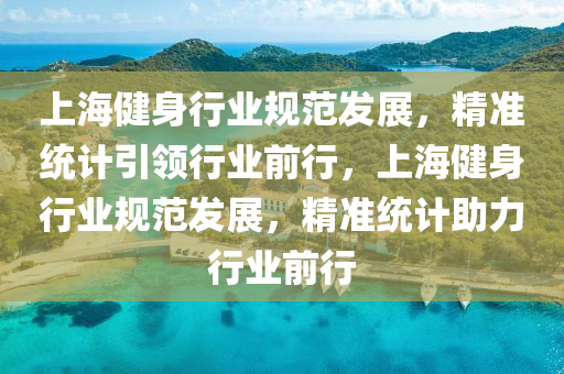 上海健身行业规范发展，精准统计引领行业前行，上海健身行业规范发展，精准统计助力行业前行