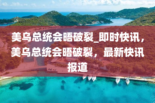 美乌总统会晤破裂_即时快讯，美乌总统会晤破裂，最新快讯报道