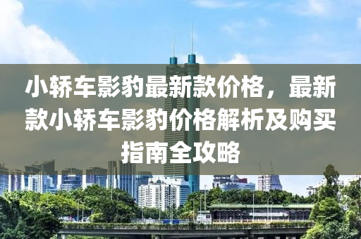 小轿车影豹最新款价格，最新款小轿车影豹价格解析及购买指南全攻略