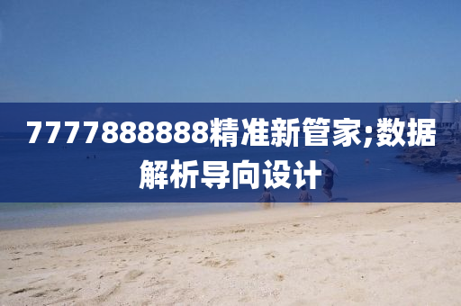 7777888888精准新管家;数据解析导向设计