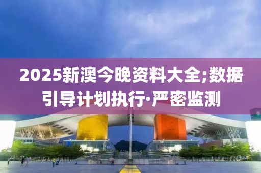 数据引导计划执行/严密监测