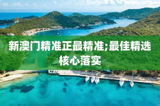 新澳门精准正最精准;最佳精选核心落实