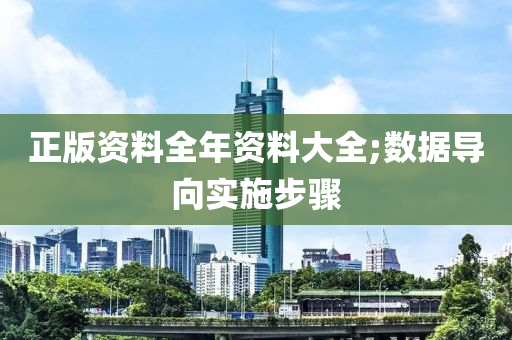 正版资料全年资料大全;数据导向实施步骤