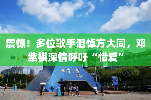 震惊！多位歌手泪悼方大同，邓紫棋深情呼吁“惜爱”