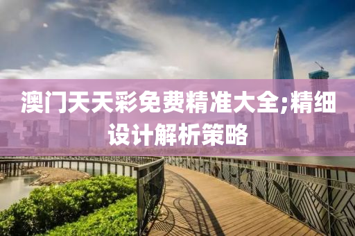 澳门天天彩免费精准大全;精细设计解析策略