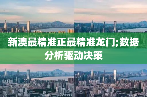 新澳最精准正最精准龙门;数据分析驱动决策