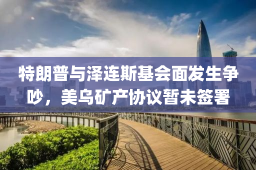 特朗普与泽连斯基会面发生争吵，美乌矿产协议暂未签署