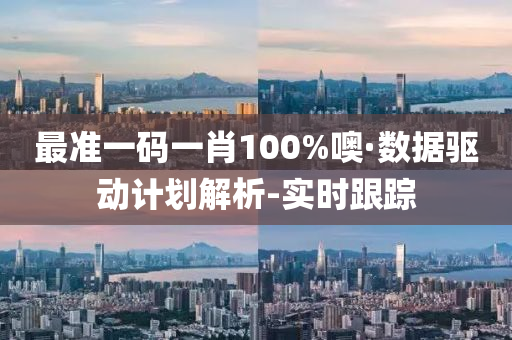 最准一码一肖100%噢·数据驱动计划解析-实时跟踪